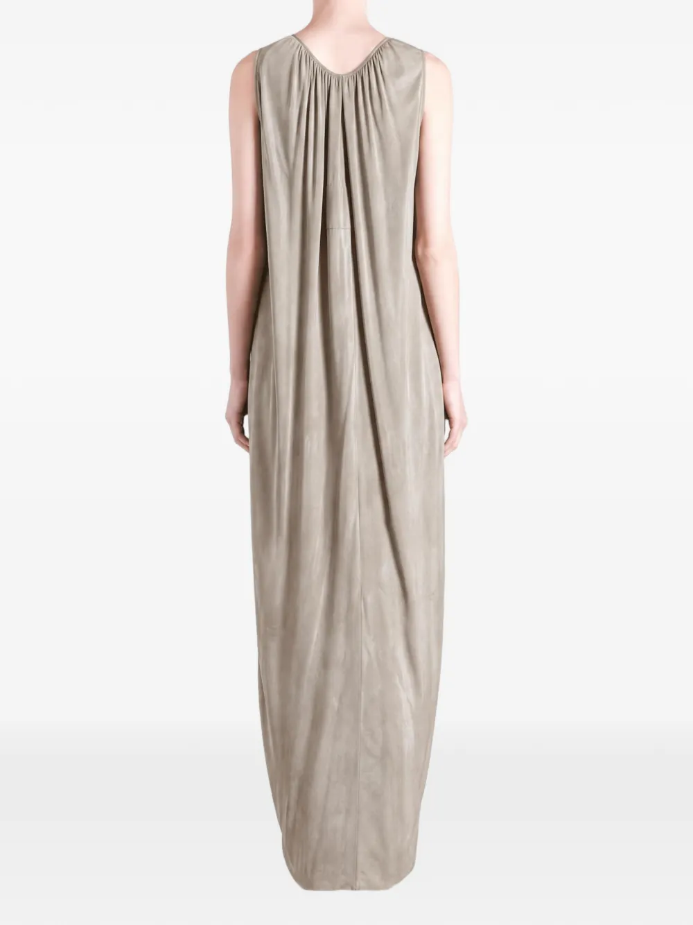 Uma Wang Mouwloze jurk Beige