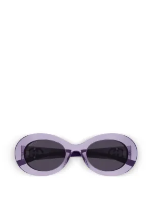 Gucci Eyewear キャットアイ サングラス | パープル | FARFETCH JP