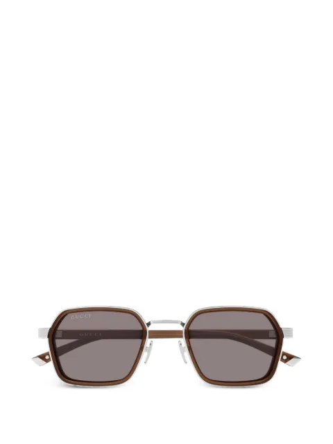 Gucci Eyewear geometric-frame sunglasses
