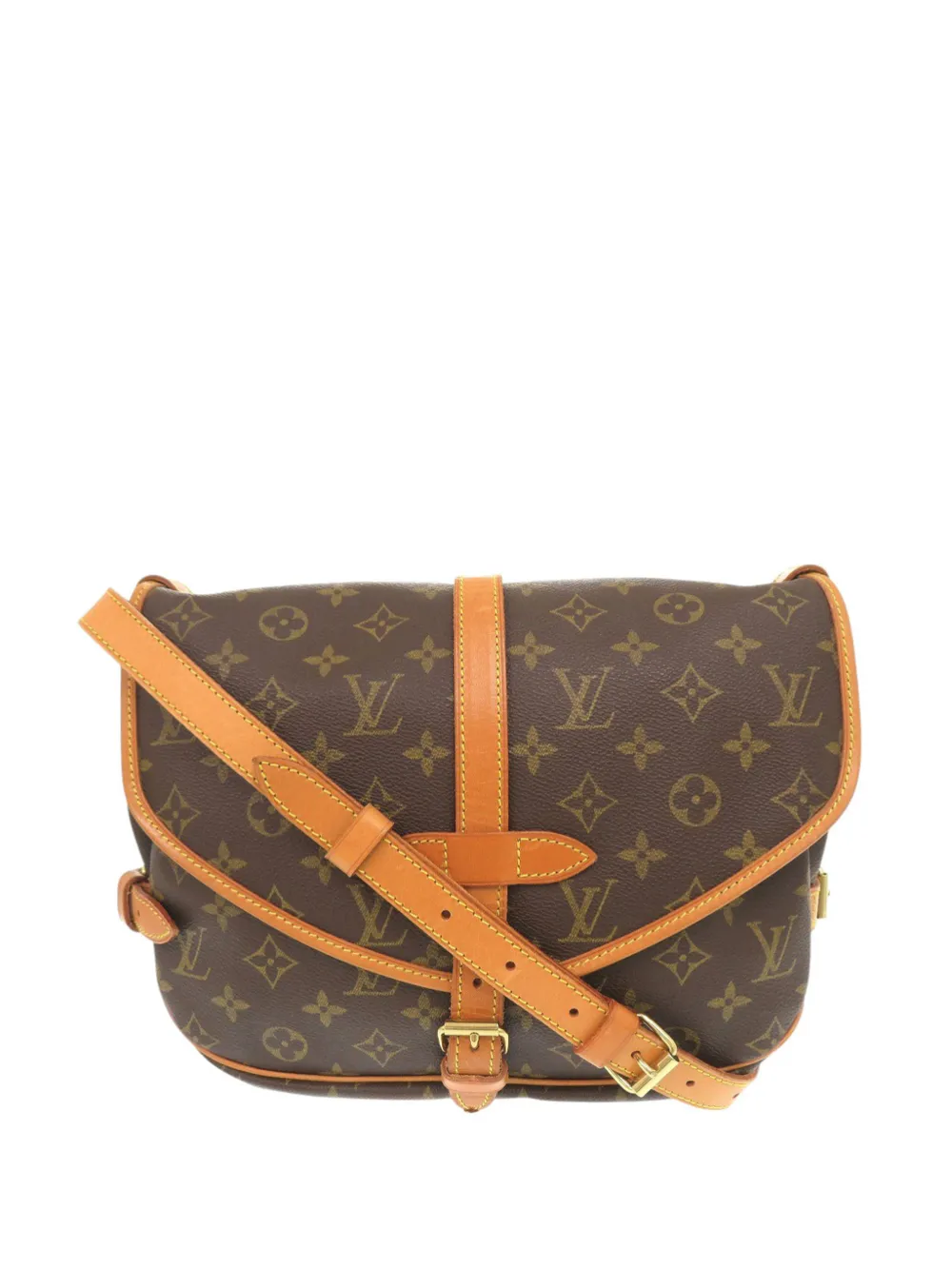 Louis Vuitton Pre-Owned 1994 Monogram Saumur 30 crossbody bag - Marrone