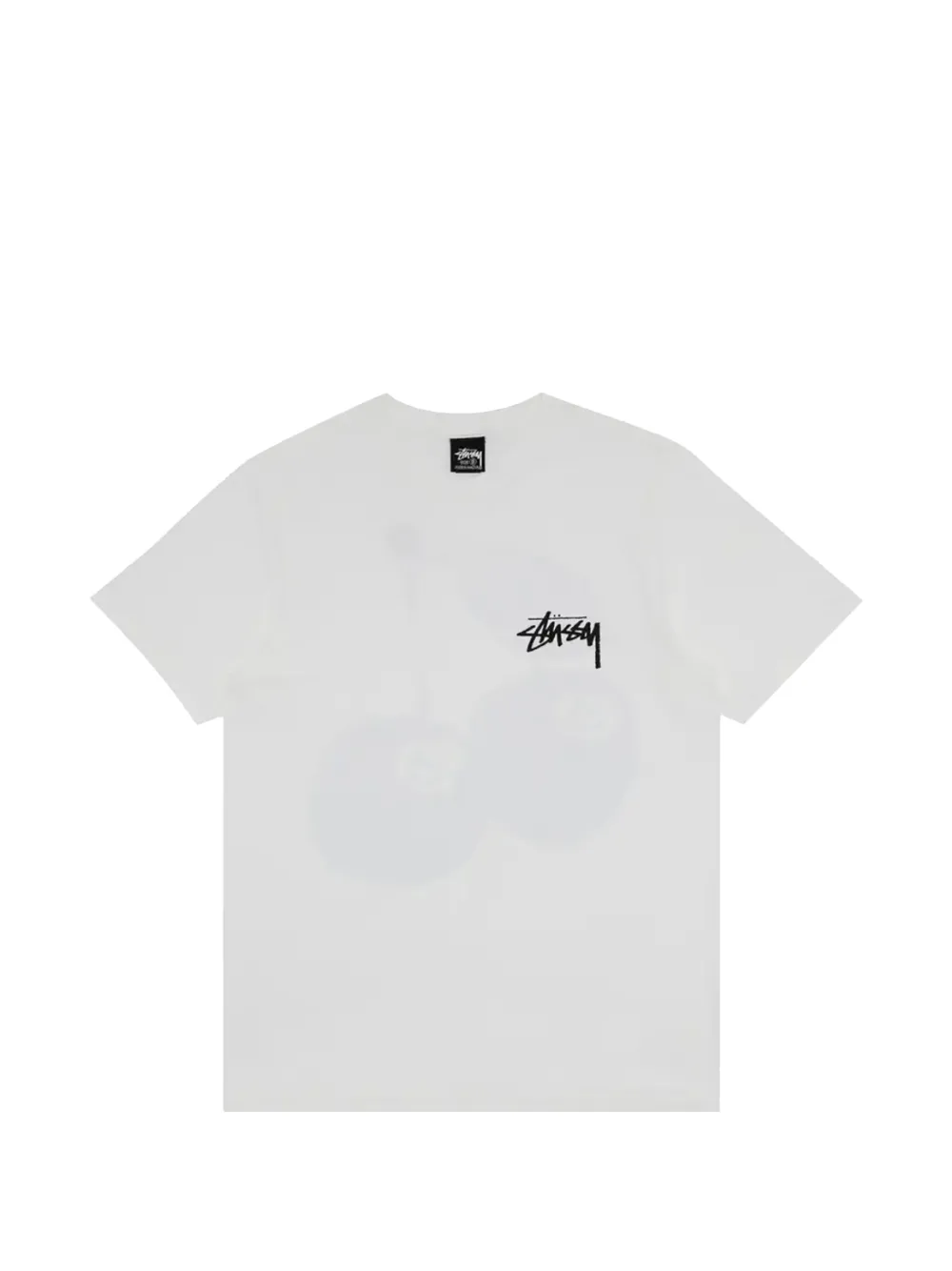Stüssy Cherries graphic-print T-shirt - Bianco