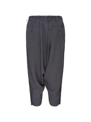 パンツ Yohji Yamamoto 23aw DROP CROTCH PANTS Yohji Yamamoto Drop Crotch Pants for Men - Shop Now on FARFETCH