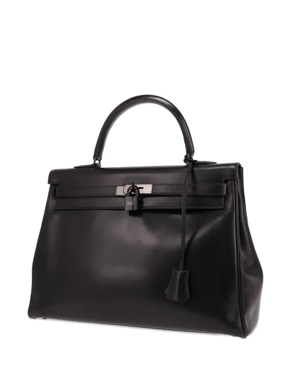 Hermès Pre-Owned 2010s ケリー ソー ブラック ハンドバッグ