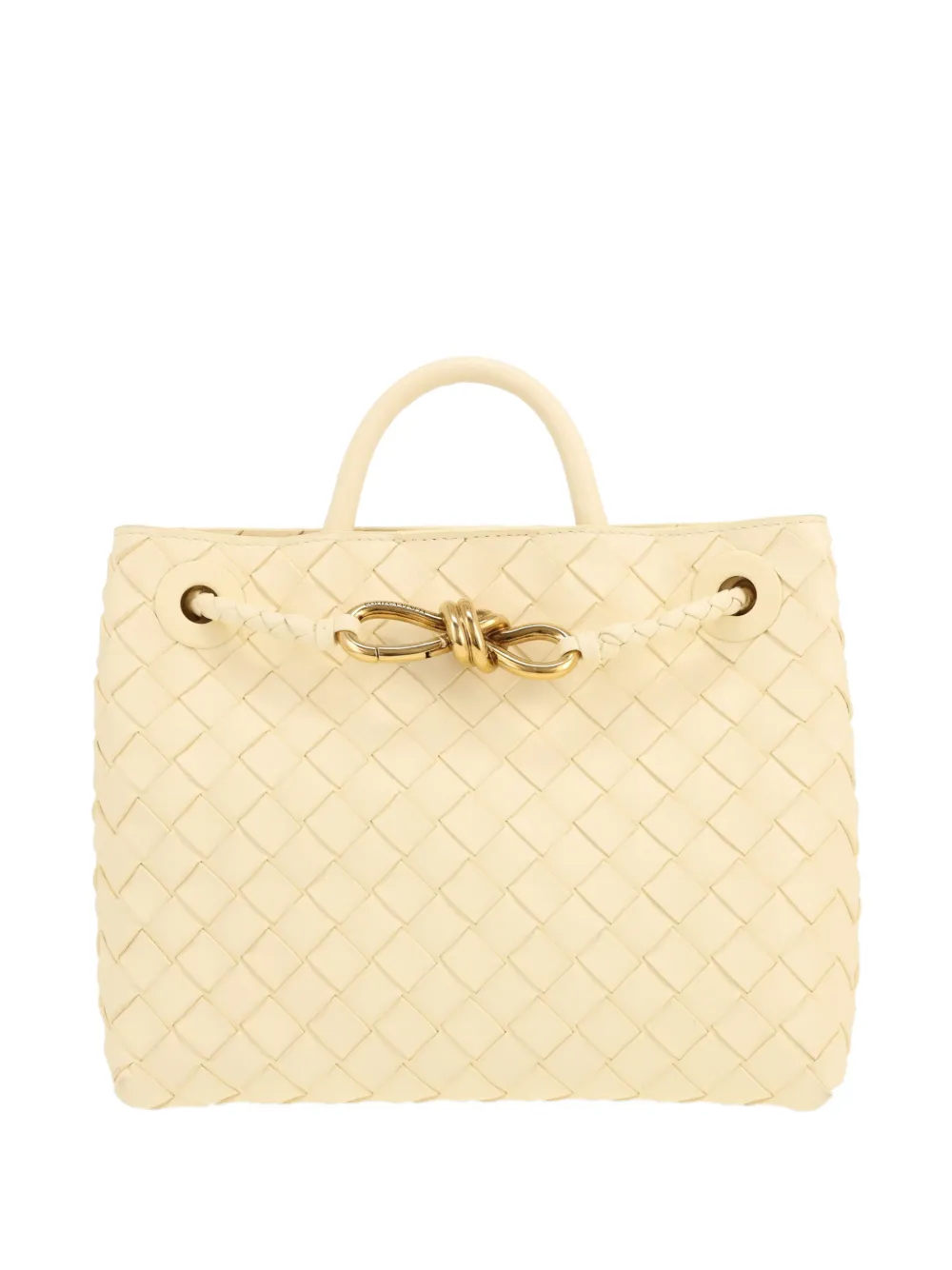 Bottega Veneta Pre-Owned Andiamo intrecciato leather shoulder bag - Toni neutri