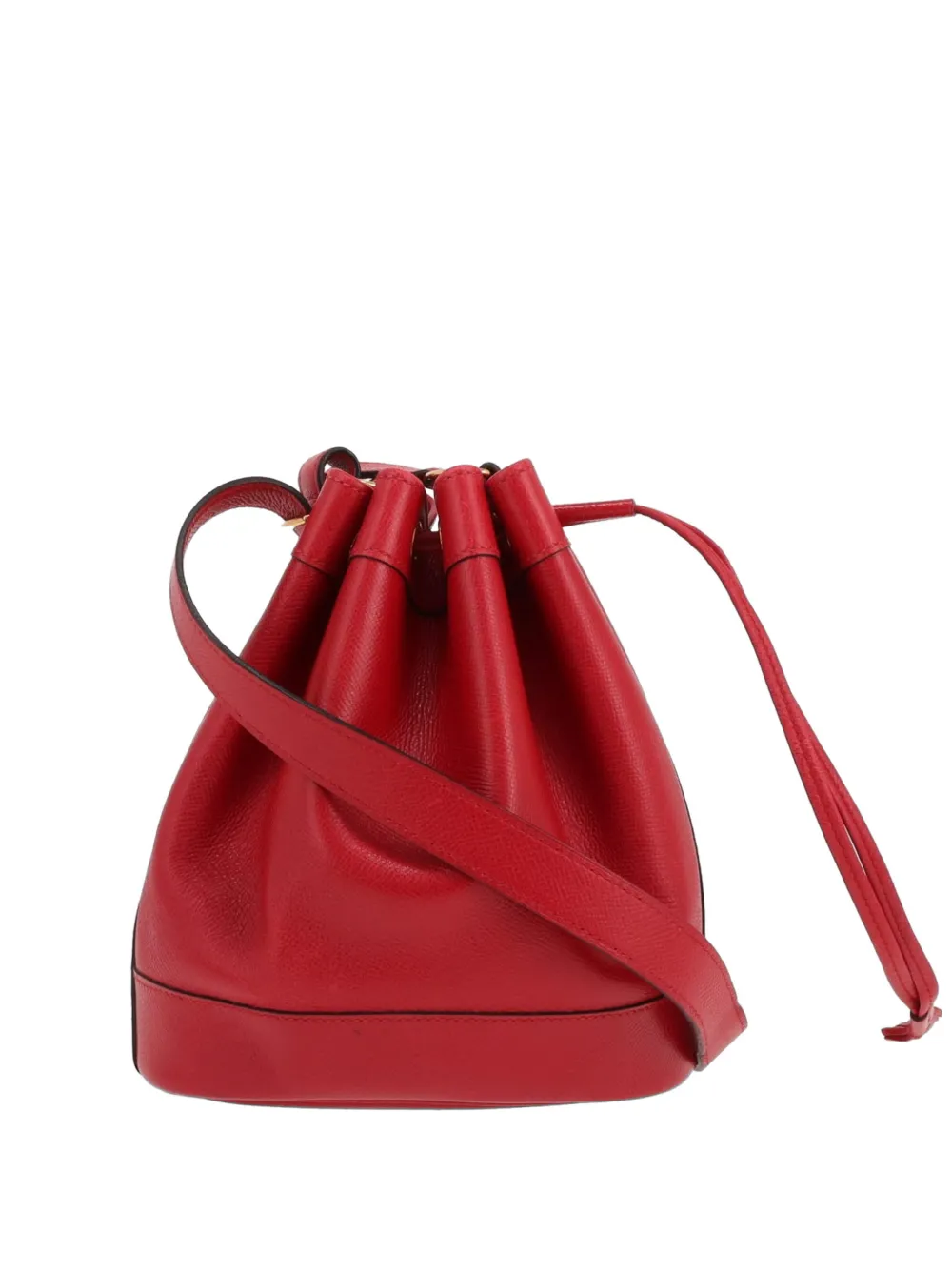 Hermès Pre-Owned Market leather shoulder bag - Red