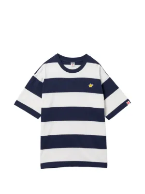 APEE™ By *A BATHING APE® ストライプ ポロシャツ | ブルー | FARFETCH JP