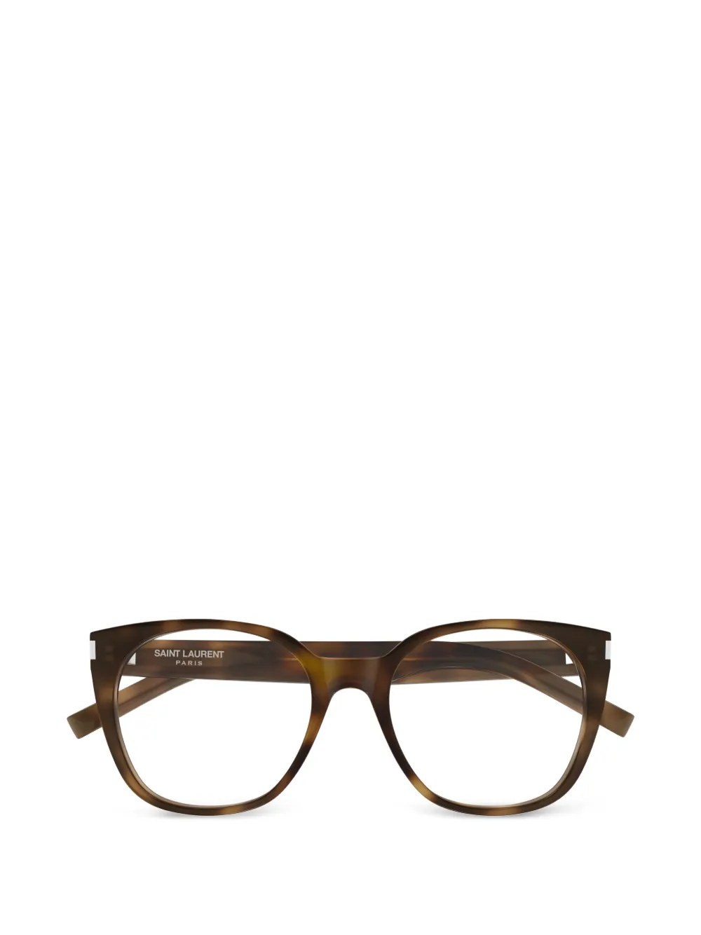 Saint Laurent Eyewear round-frame glasses - Braun