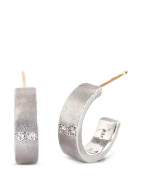 HASUNA arracadas Steady con diamantes