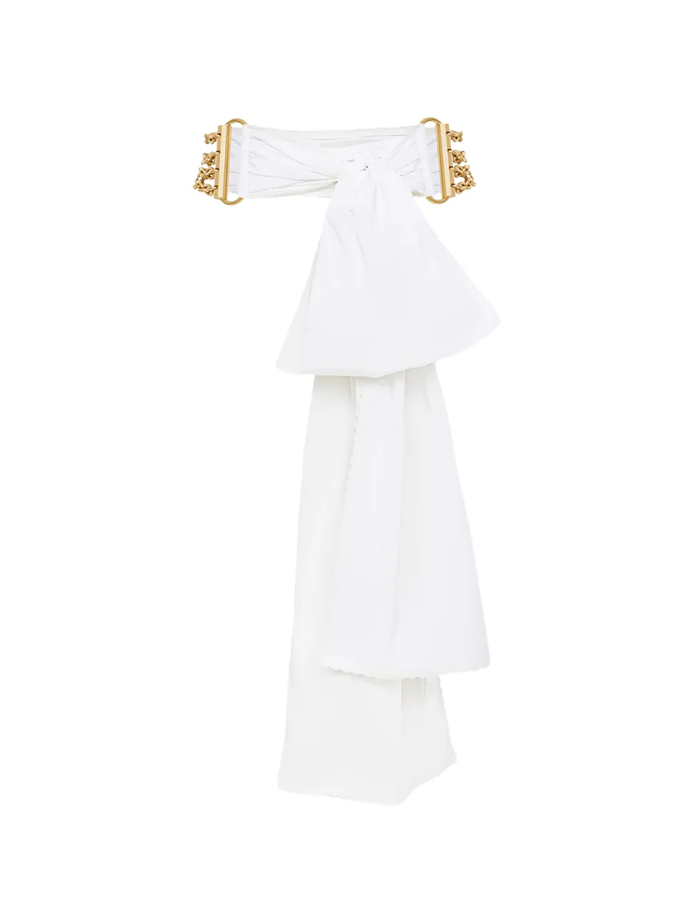 Chloé bow-detail belt - Bianco