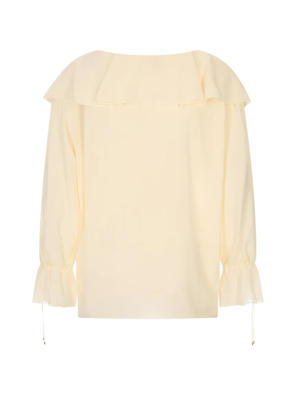  Chloé Blusa Con Ruches - Toni Neutri 