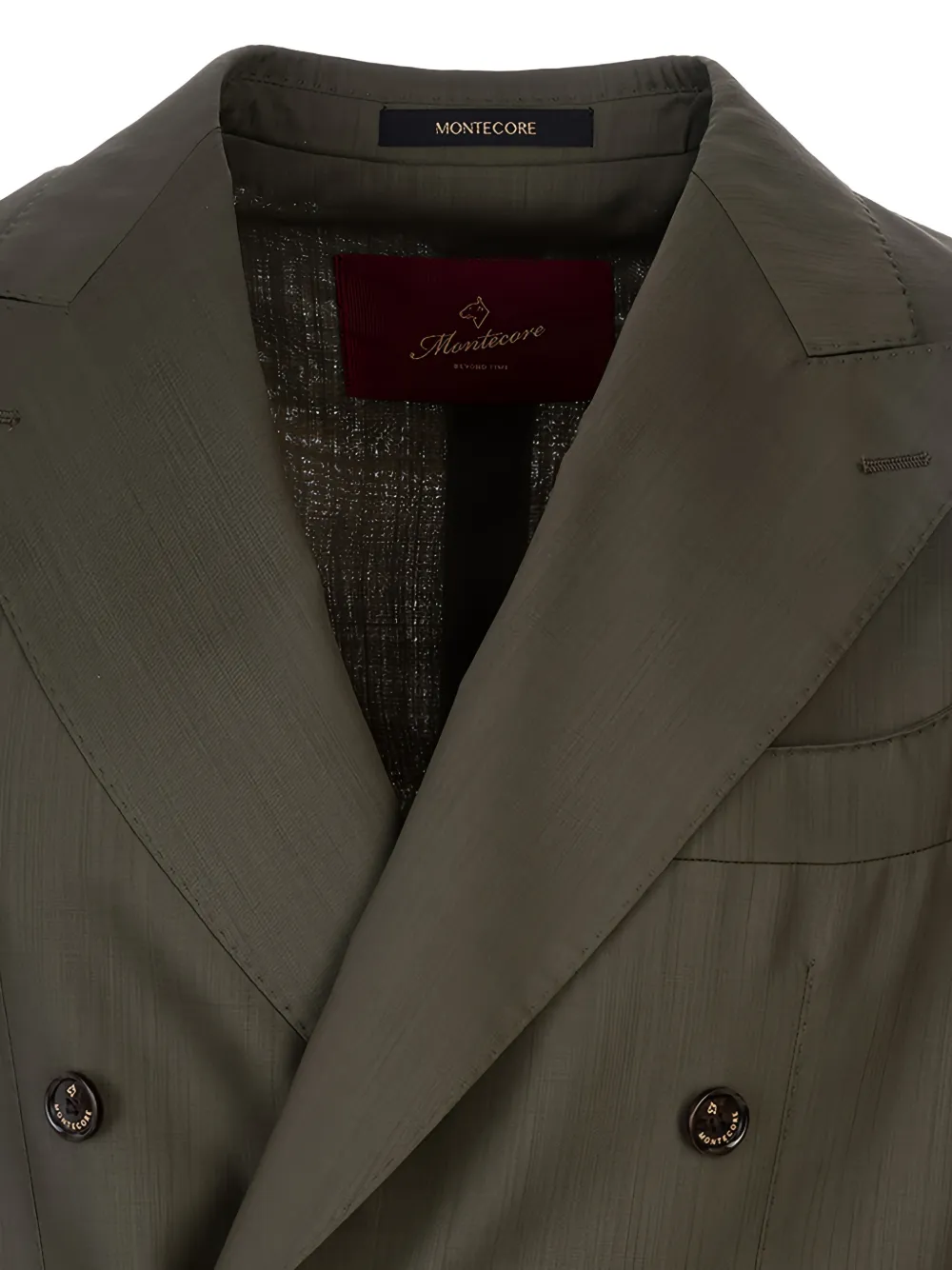  Montecore Blazer Con Doble Botonadura - Verde 