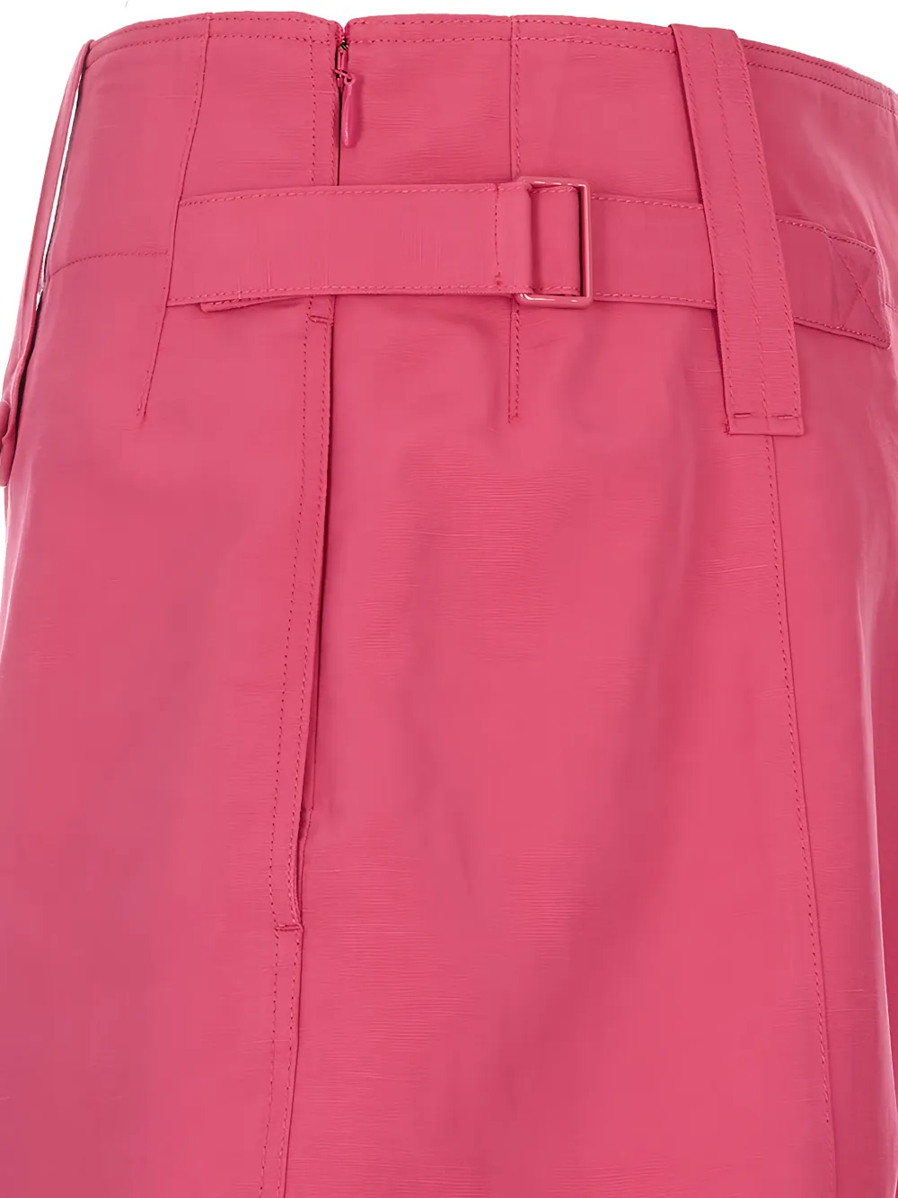Chloé Mini-shorts met gespbandje en knoopdetail Roze