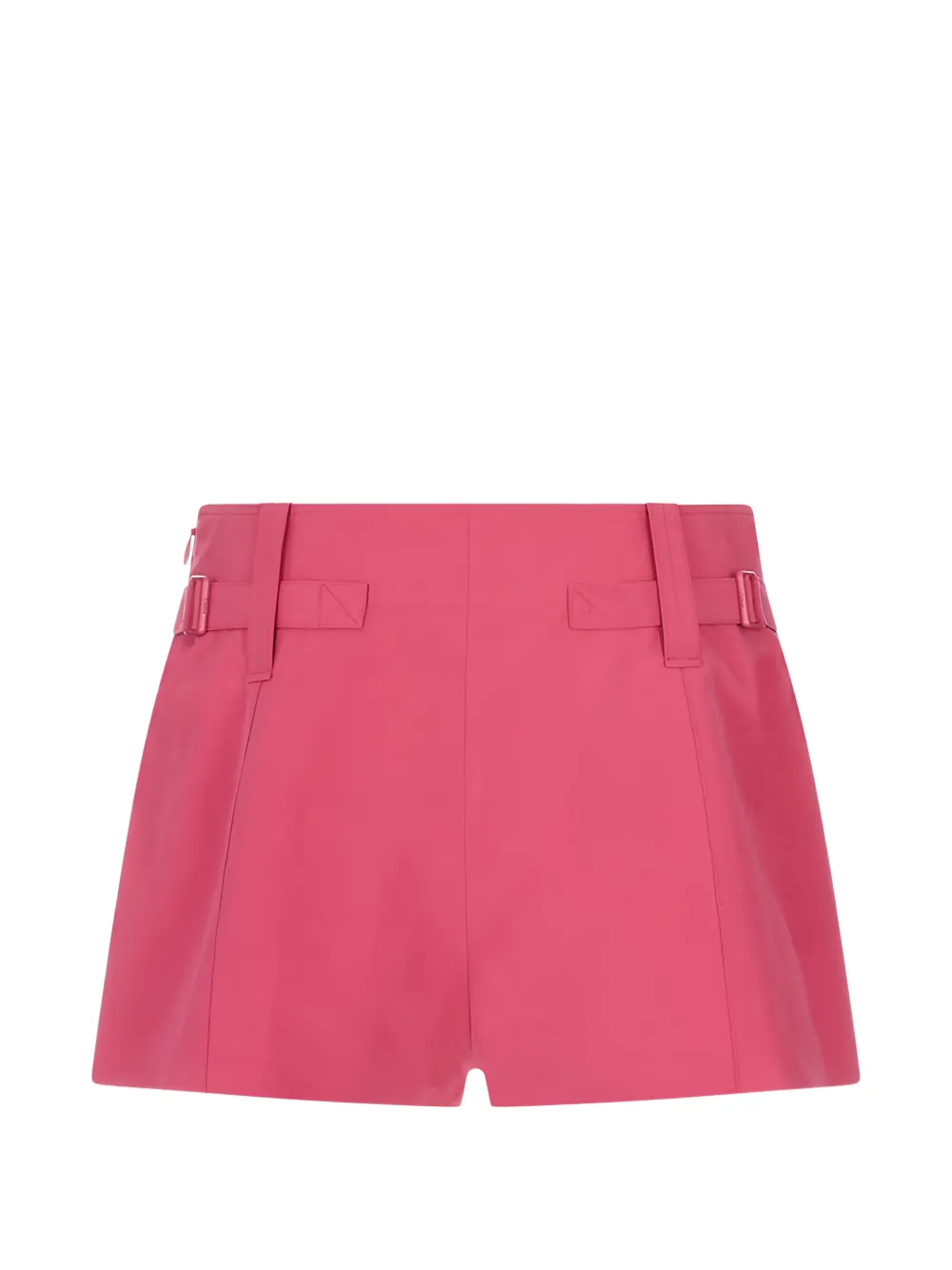 Chloé Mini-shorts met gespbandje en knoopdetail Roze