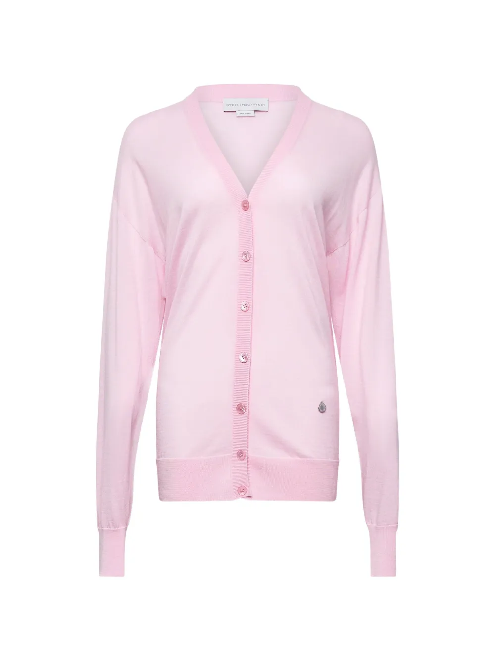 Stella McCartney V-neck button-up cardigan - Rosa