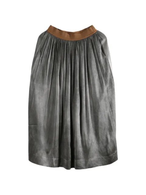 Uma Wang Gillian gathered skirt