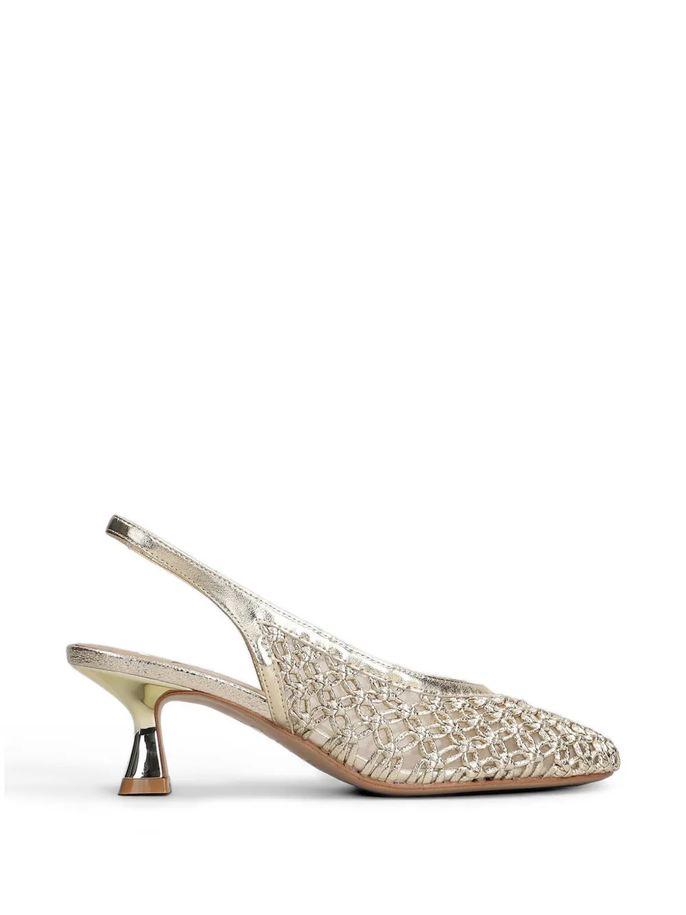 Marc Ellis woven slingback pumps - Toni neutri