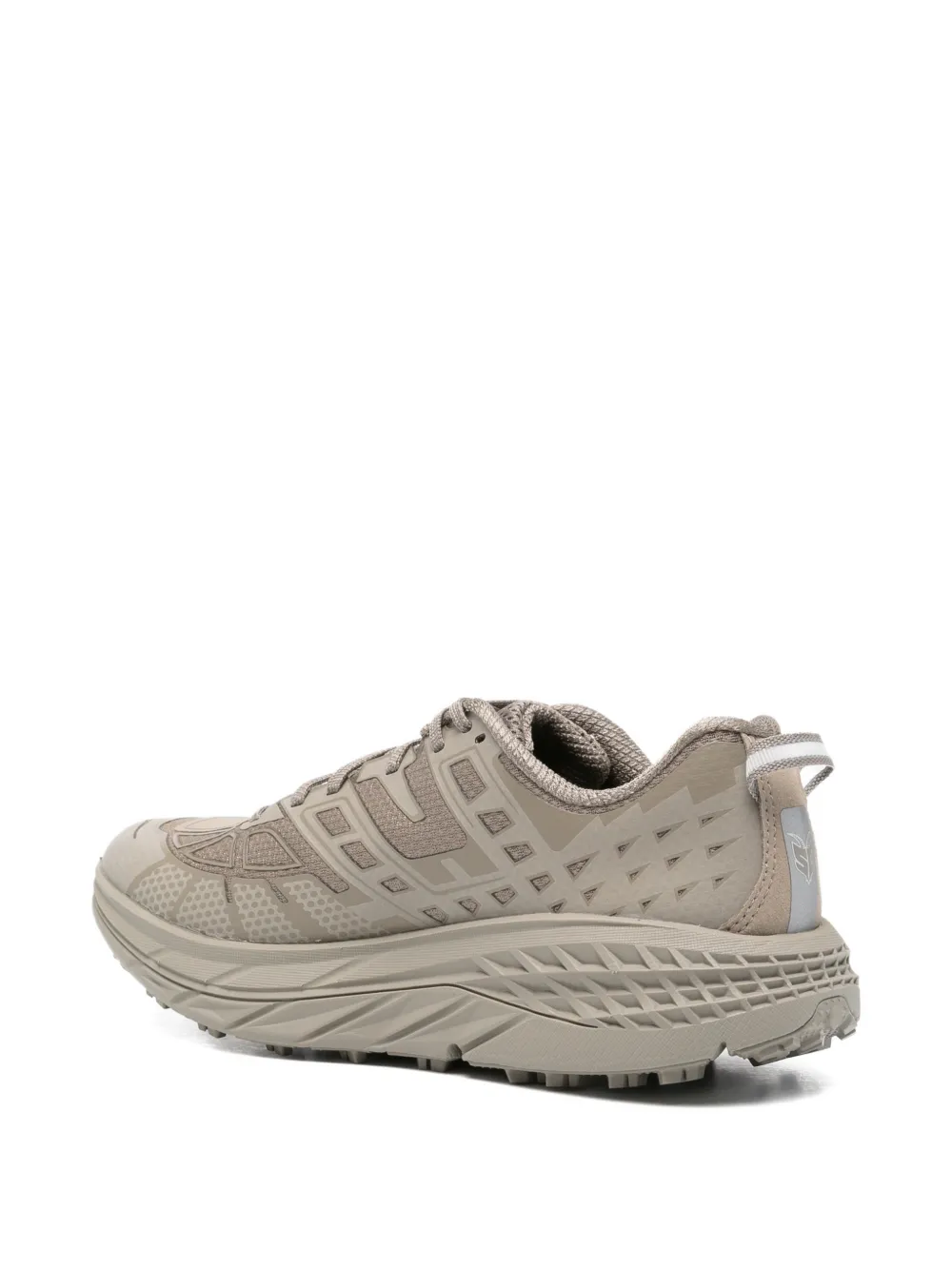 HOKA Speedgoat 2 lace-up sneakers Beige