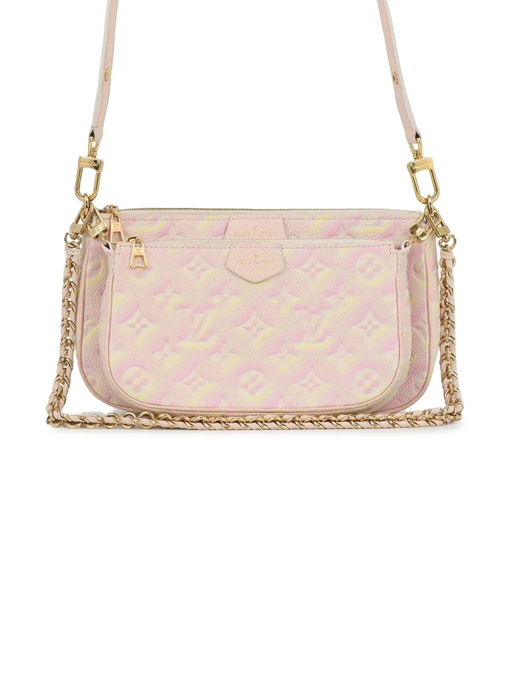 Louis Vuitton Pre-Owned 2021-2026 Monogram Empreinte Summer Stardust Multi Pochette Accessoires crossbody bag - Rosa