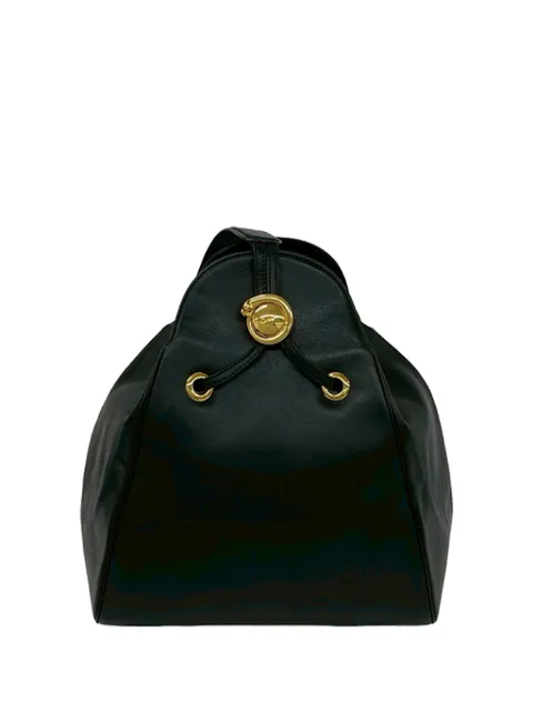 Cartier 1990-2000 Leather Panthere Drawstring shoulder bag