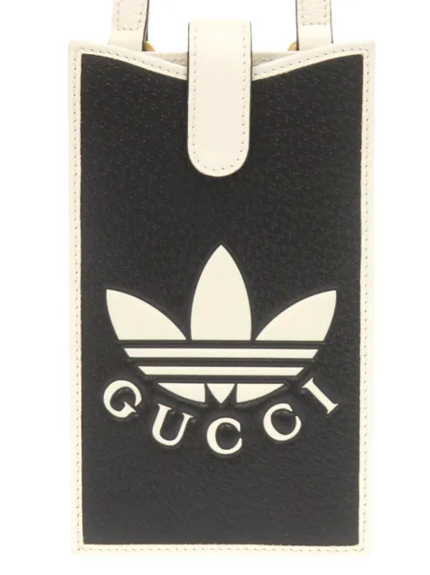 Gucci Pre-Owned 2016-2026 Adidas Leather Phone Case crossbody bag