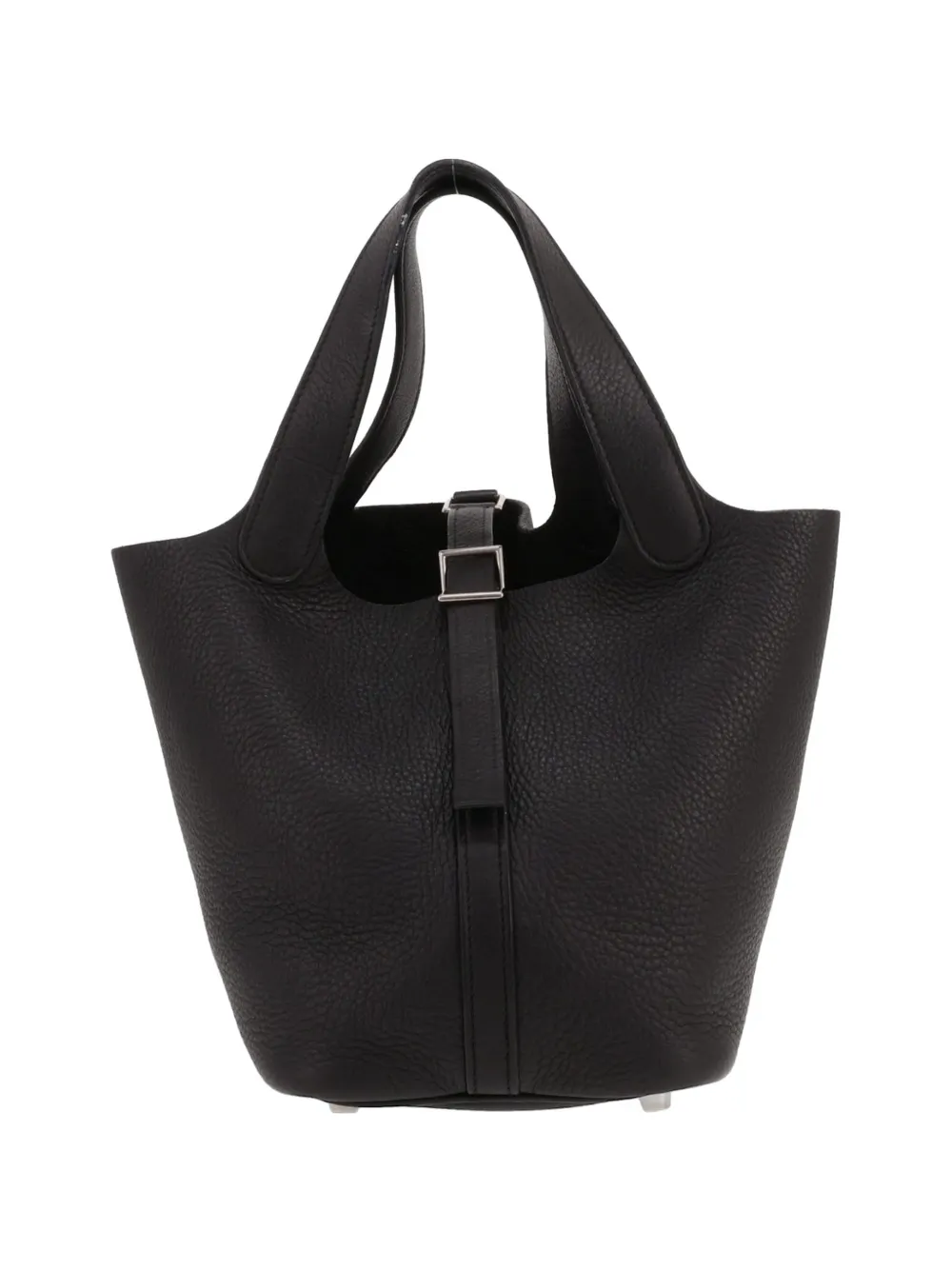 Hermès Pre-Owned 2007 Picotin 18 leather tote bag - Black