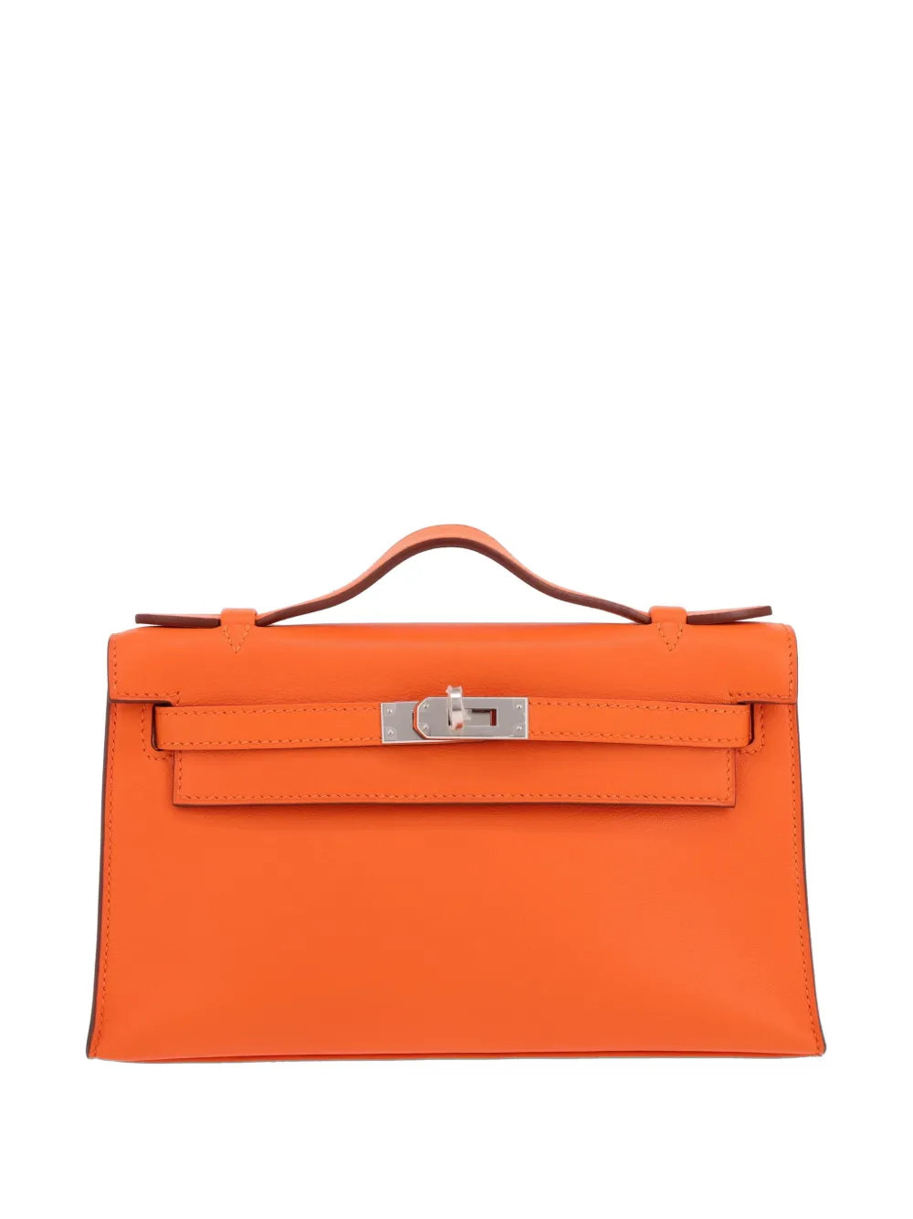 Hermès Pre-Owned 2009 Kelly clutch bag - Orange