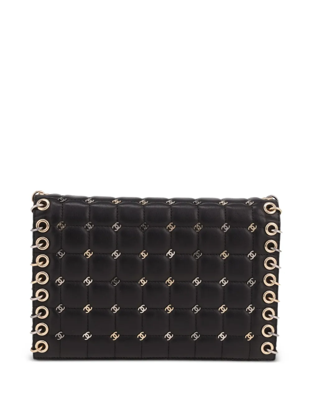 CHANEL Pre-Owned 2016 Wallet on Chain leather shoulder bag - Nero