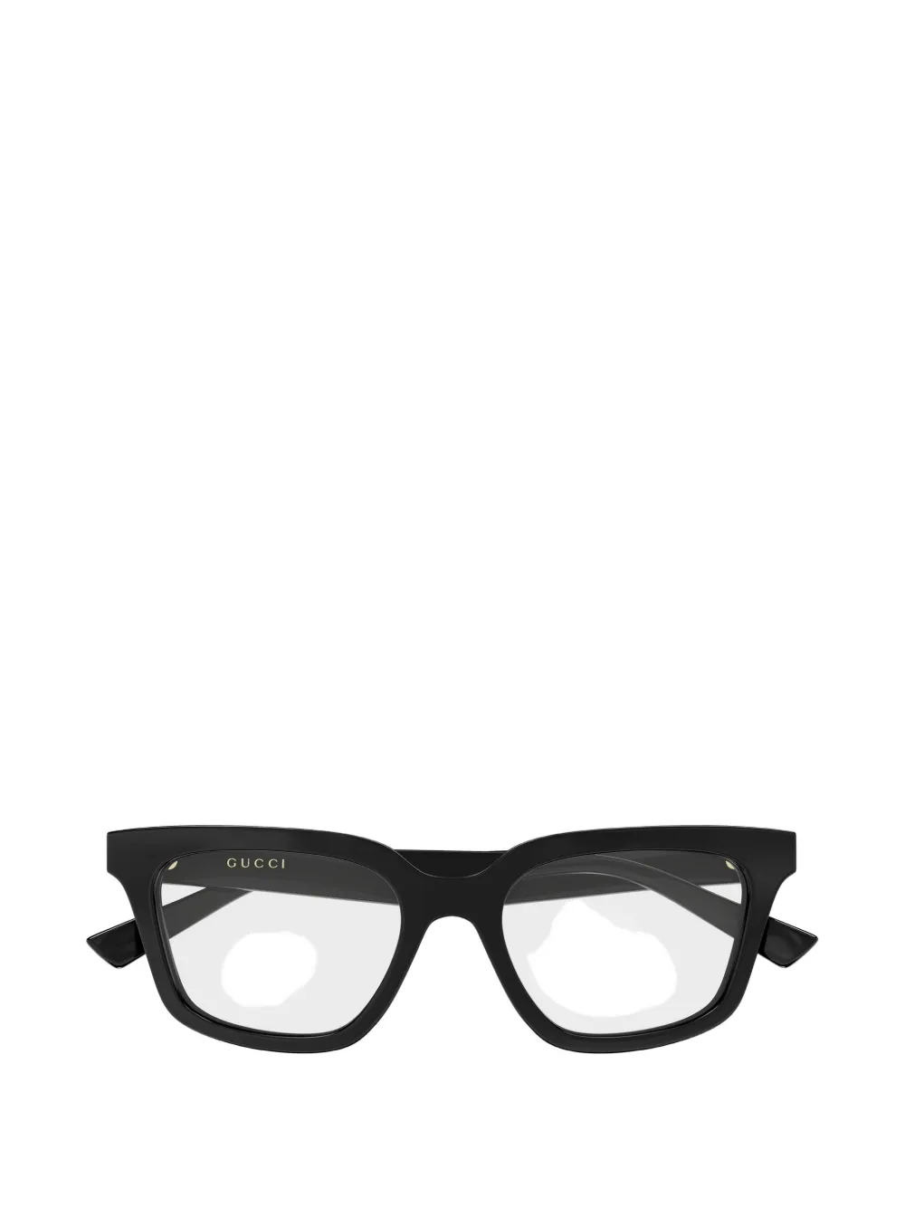 Gucci Eyewear Double G square-frame glasses - Nero