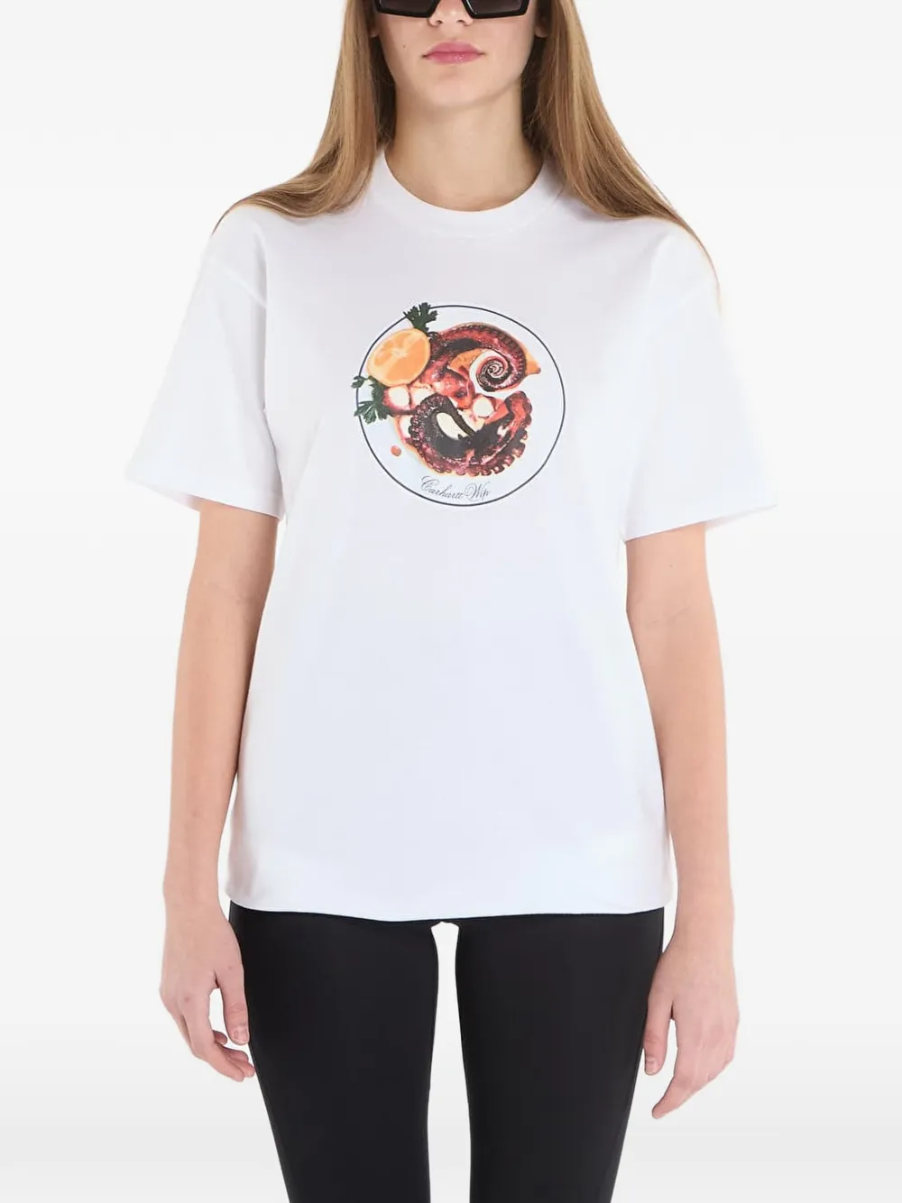 Carhartt WIP Octopus T-shirt Wit
