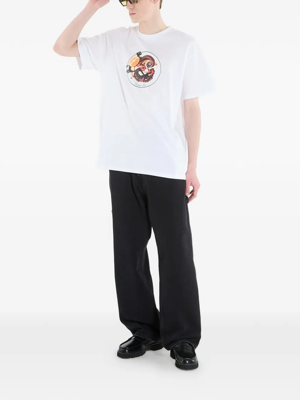 Carhartt WIP Octopus T-shirt Wit