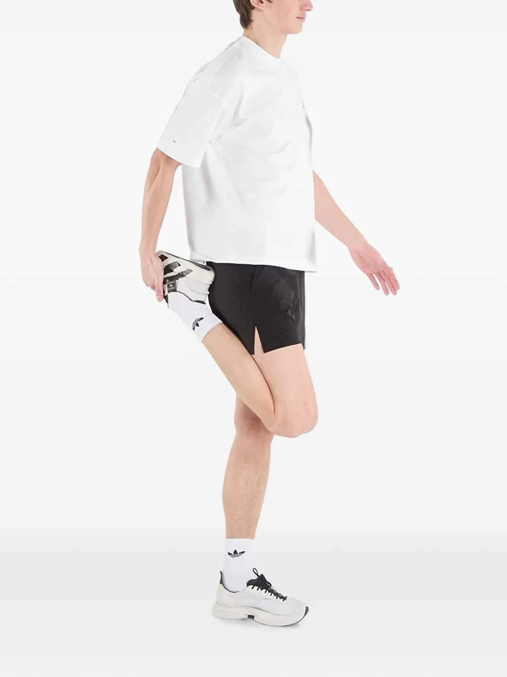 adidas T-shirt met logoprint Wit