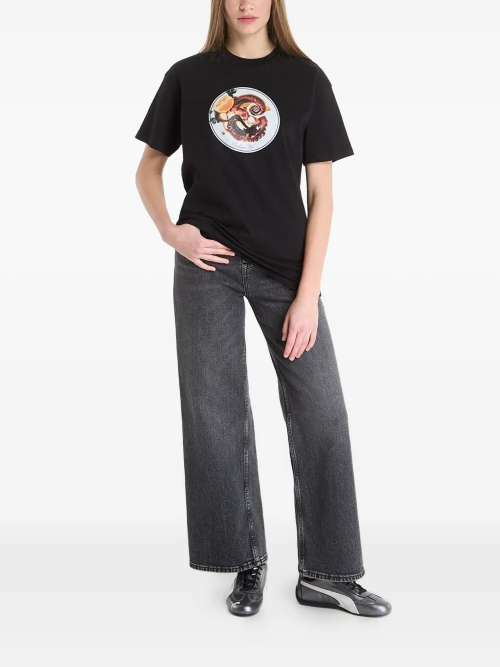 Carhartt WIP Octopus T-shirt Zwart