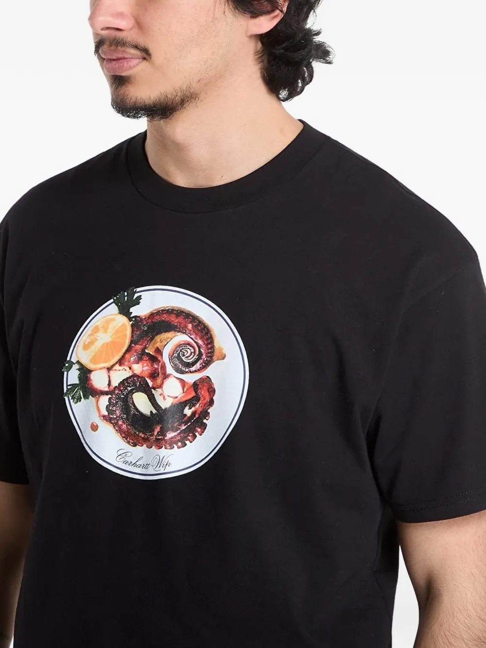 Carhartt WIP Octopus T-shirt Zwart