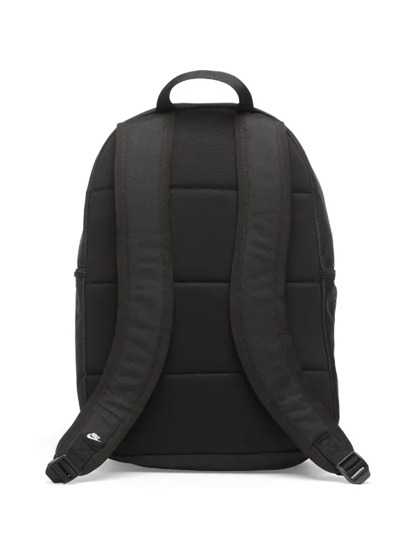 mens black backpack nike Unisex Brasilia 9.5 Training (Extra Large, 30L), Black/Black/White, MISC Two large compartments with two way zip fastenings with the back compartment featuring a large padded pouch pocket on the interior that can fit a 15 inch laptop or tablet and smaller pouches for stationary Nike logo-detail Backpack | Black
