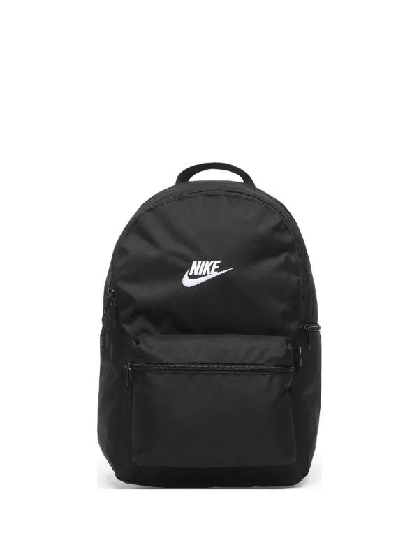 black nike check backpack Unisex Heritage (25L), Black/Black/White, MISC Branded design Nike Gameday BackCount Pack 22