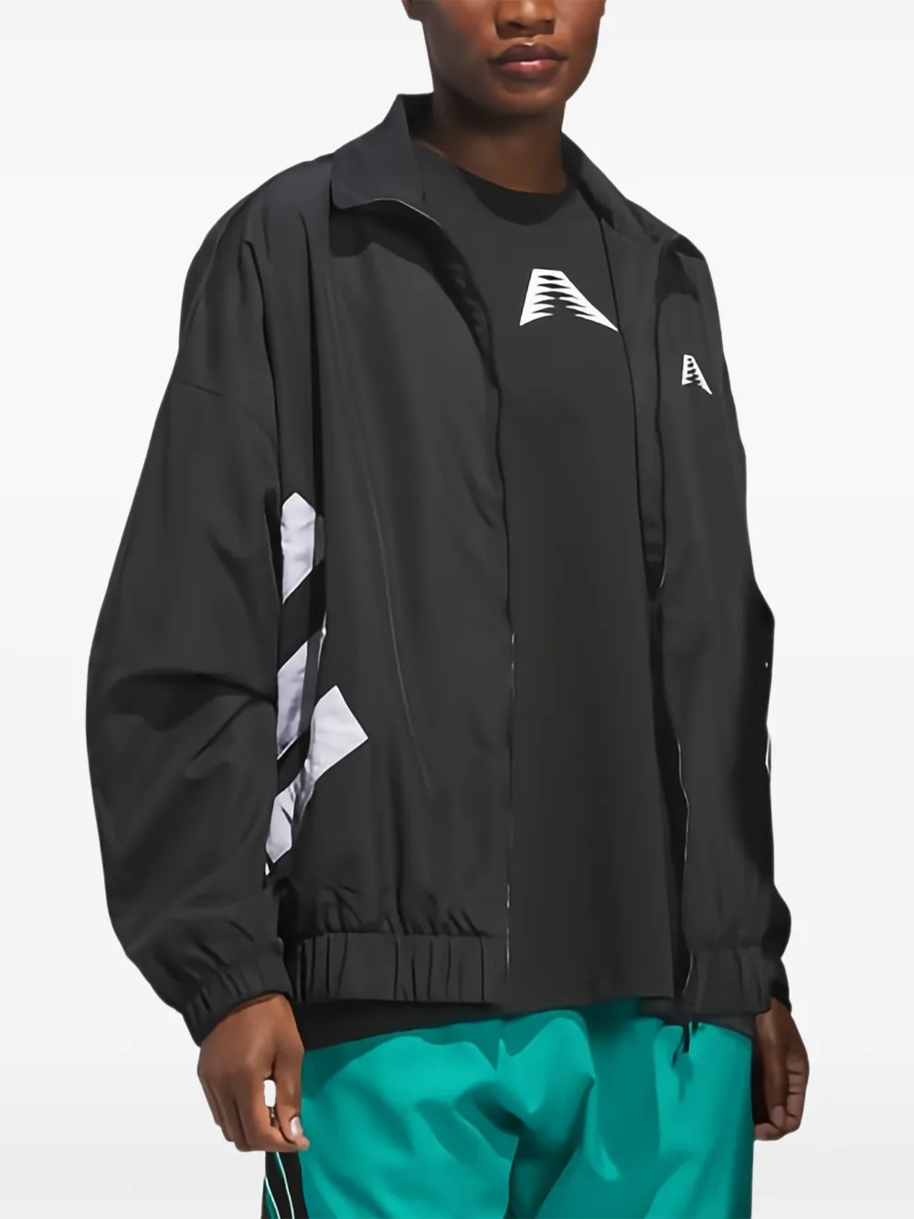 adidas Anthony Edwards Foundation logo-print jacket
