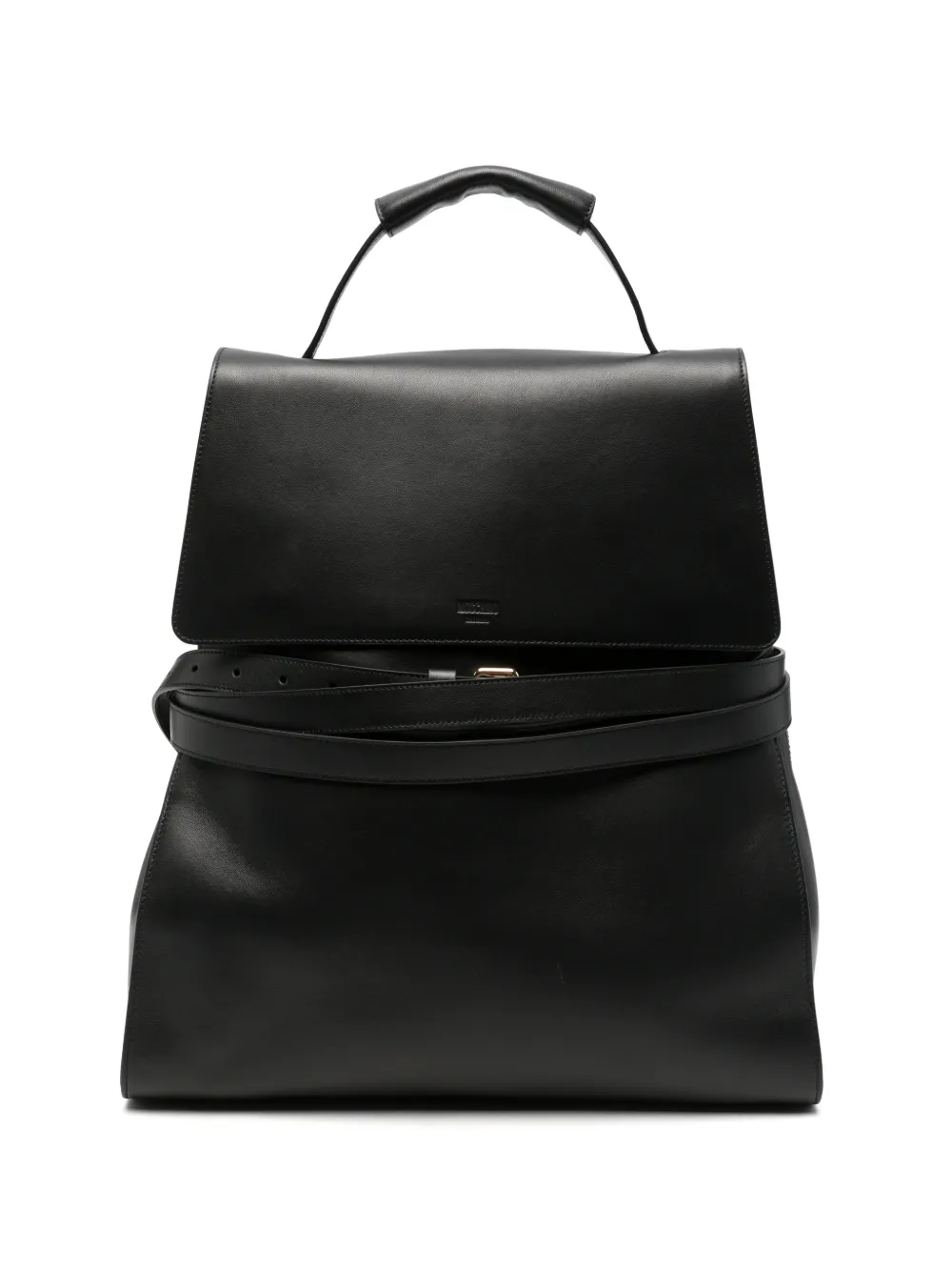 Moschino leather backpack - Nero