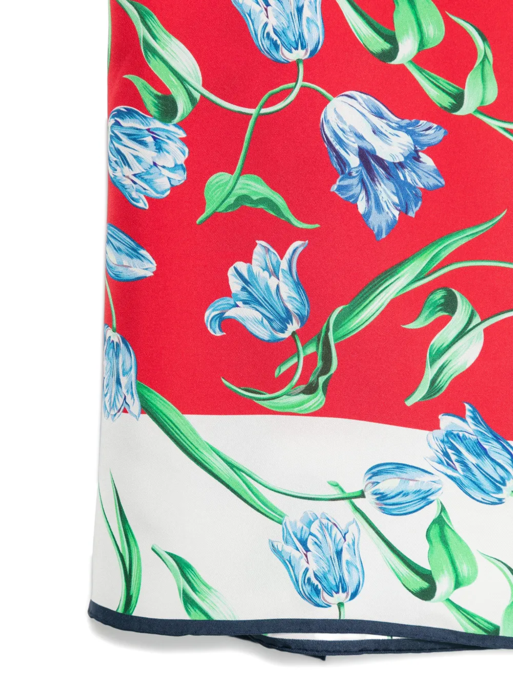 Kenzo Sjaal met bloemenprint Rood