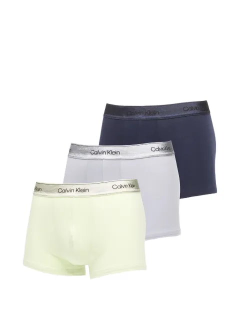 Calvin Klein logo-waistband boxers (set of three)