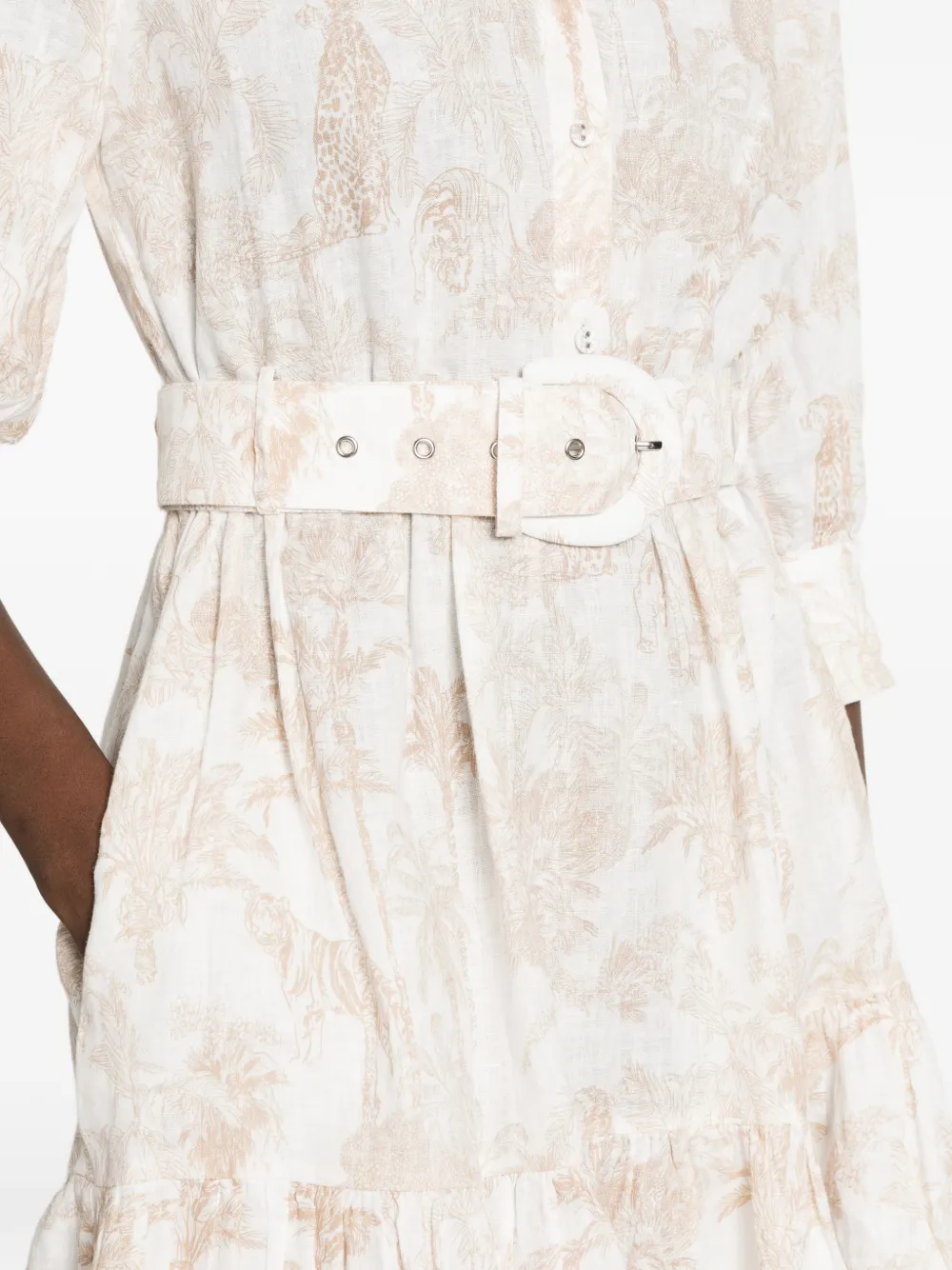 MC2 Saint Barth Daisi mini-jurk Wit