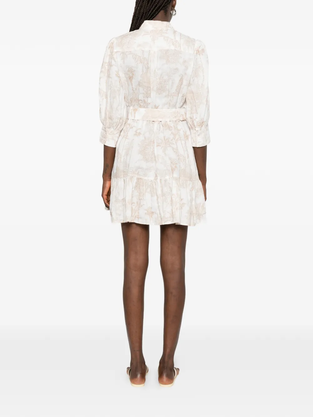 MC2 Saint Barth Daisi mini-jurk Wit