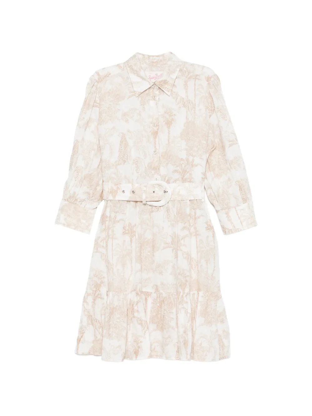 MC2 Saint Barth Daisi mini-jurk Wit