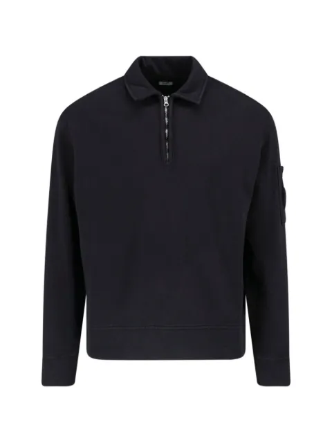 C.P. Company Lens-detail half-zip sweatshirt