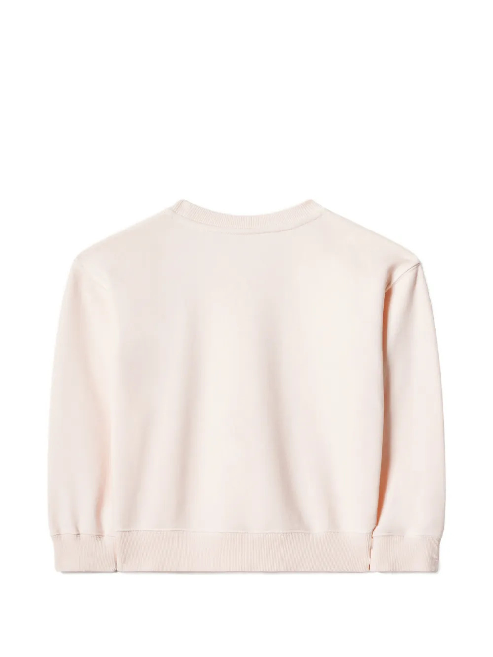 Maison Kitsuné Trui met Fox Head-patch Roze