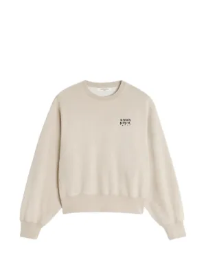 Off-White OW-print Cotton Sweatshirt | White | FARFETCH