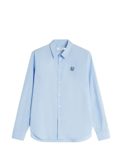 Maison Kitsuné Fox Head-patch shirt