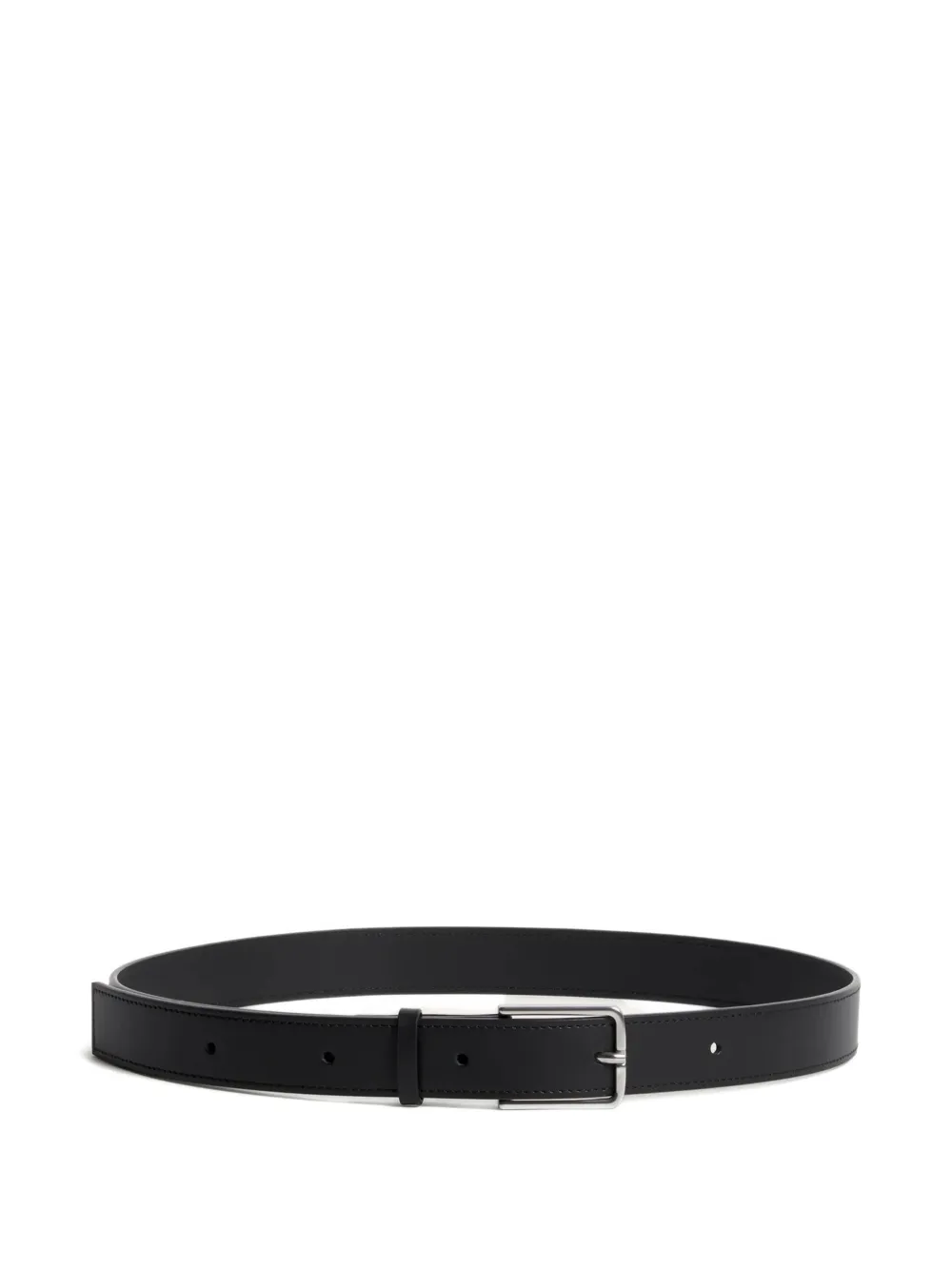 Maison Kitsuné buckle-fastening belt - Black