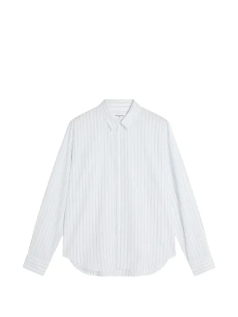 Maison Kitsuné vertical-stripe long-sleeve shirt
