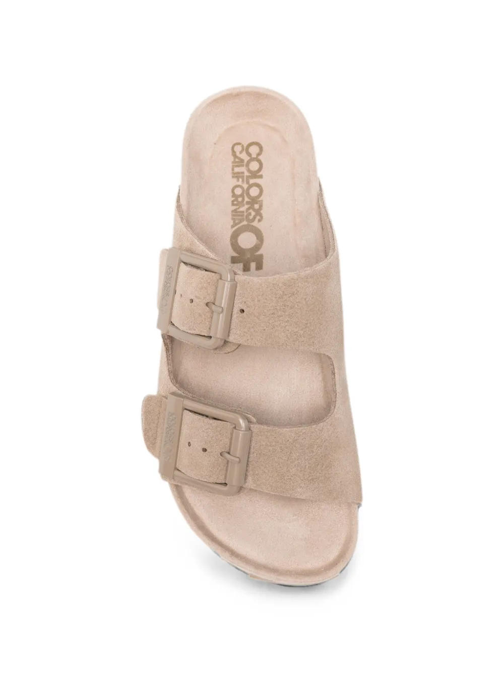Colors Of California Sandalen met gesp Beige