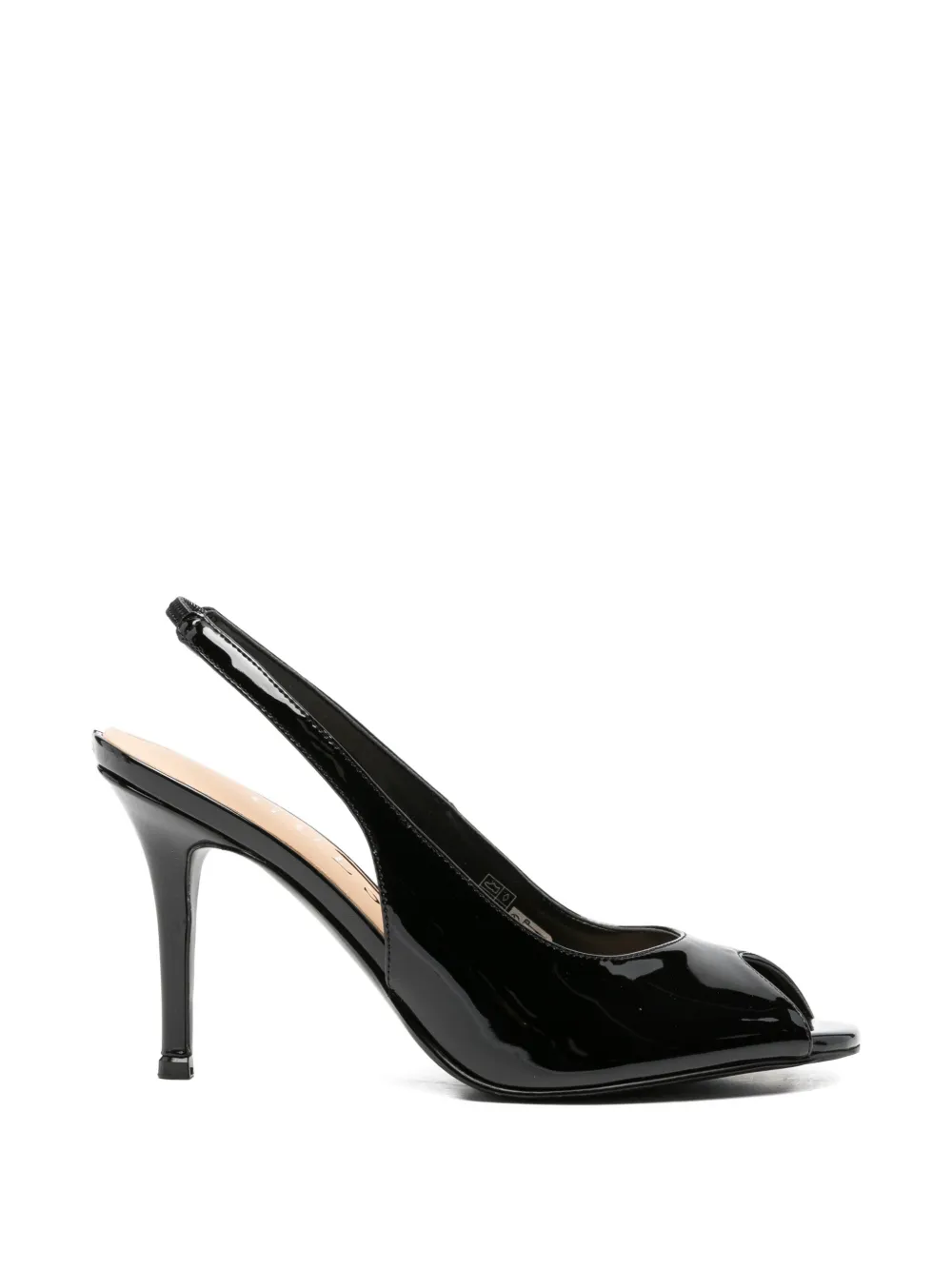 GUESS USA peep-toe sandals - Black
